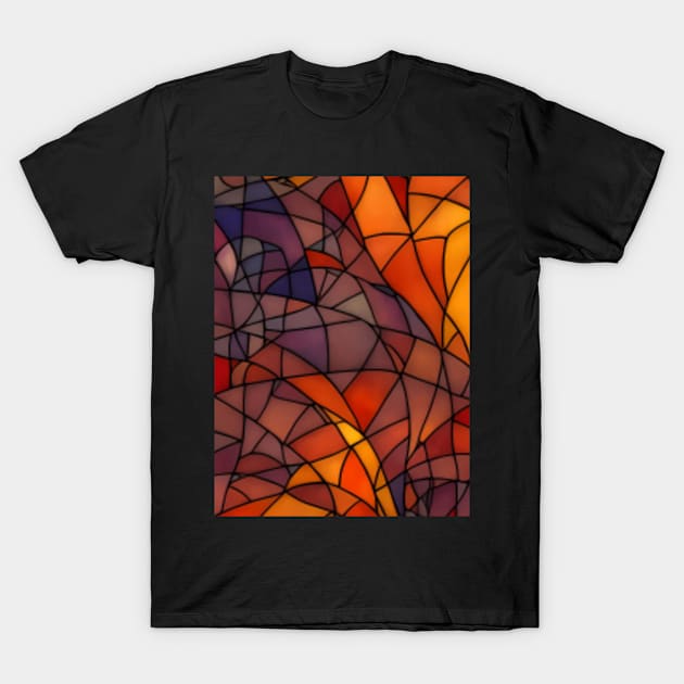 The Stained Glass design pattern is a seamless, purple tone, geometrical, abstract design. It is perfect for adding a touch of elegance to any home décor, shirt, etc. T-Shirt by AISHOPPE